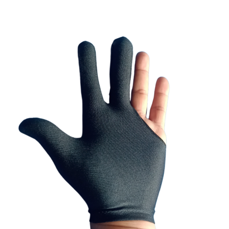Plain Black Pool Billiard, Snooker Gloves