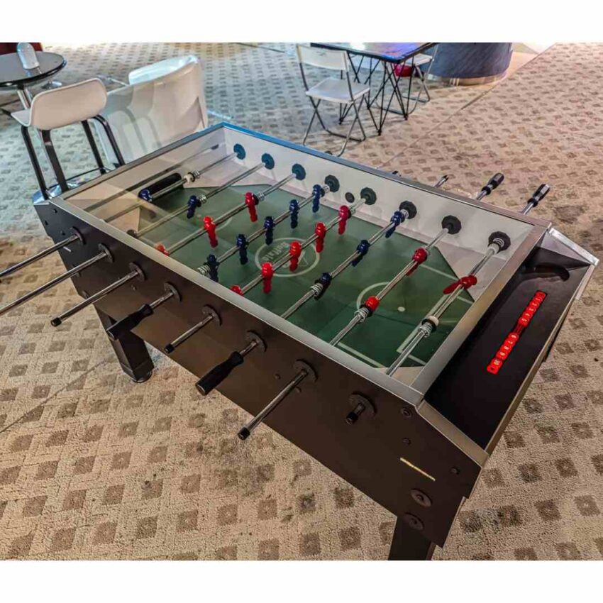 Soccer Table with coin table