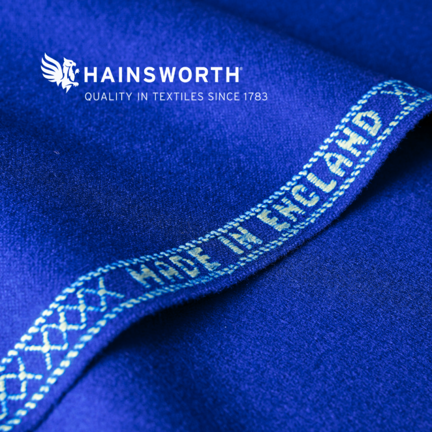 Hainsworth Royal Blue Snooker Cloth