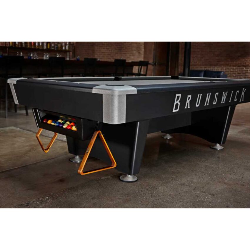 8ft Brunswick Black Wolf Pro Pool Table | Billiard Table