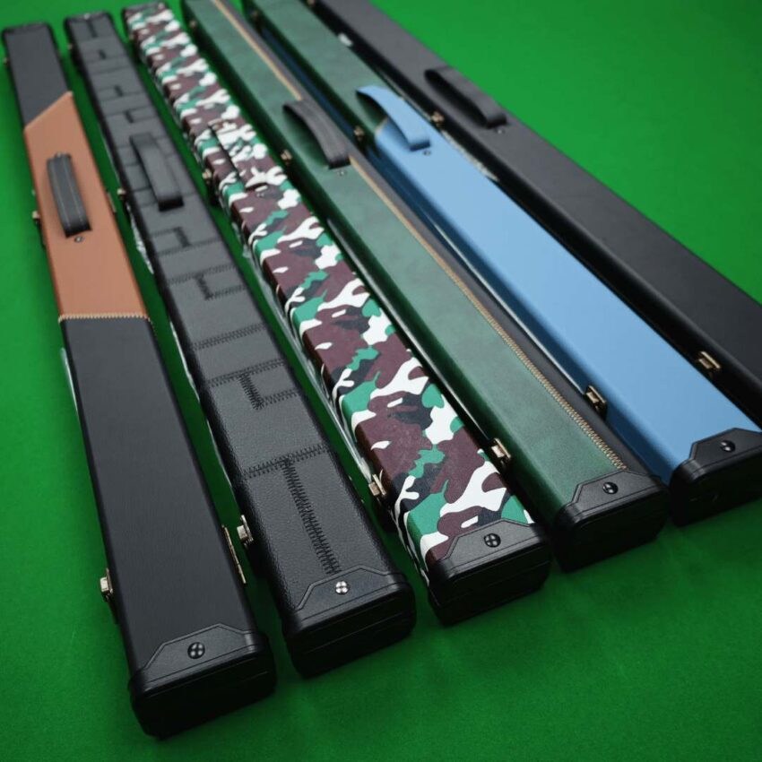 3/4 Woods Snooker Cue With Case & Extension Set