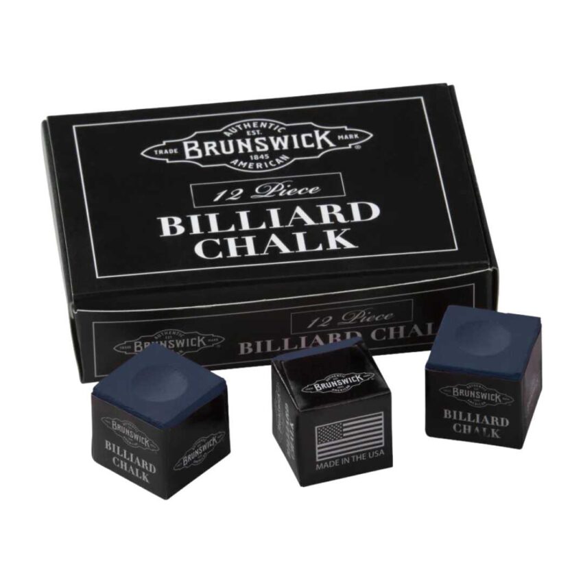 Brunswick Billiard Chalk/12 Pcs