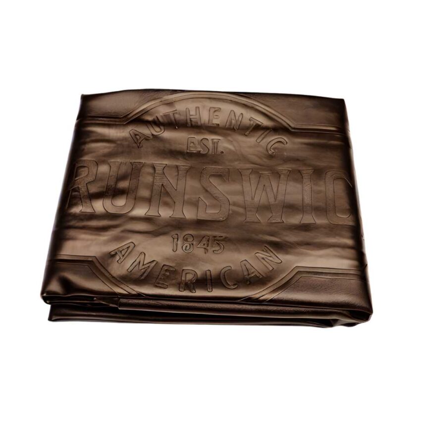 Brunswick Leather Table Cover/Brown