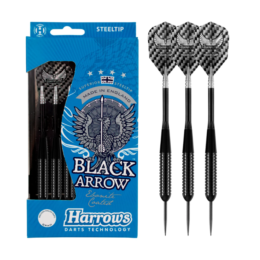 Harrows Black Arrow Dart Pins