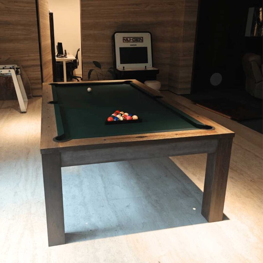 8ft Brunswick Soho Pool Table with Dining Top | Billiard Table