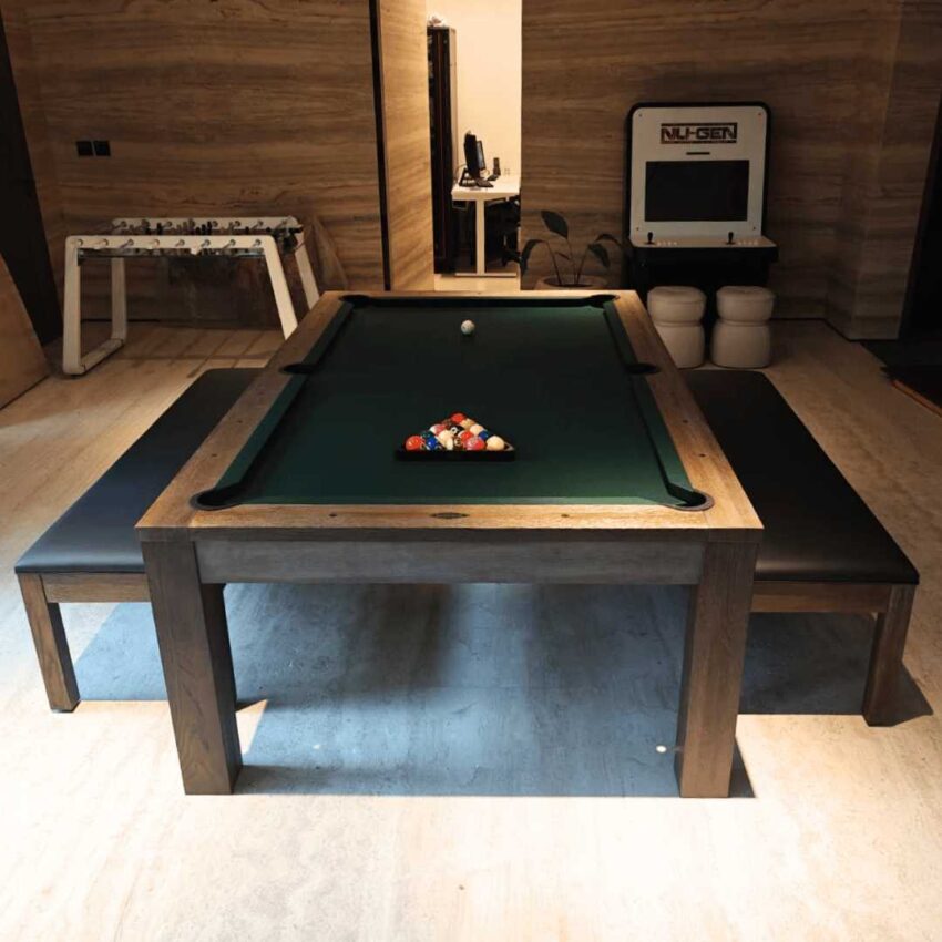 8ft Brunswick Soho Pool Table with Dining Top | Billiard Table