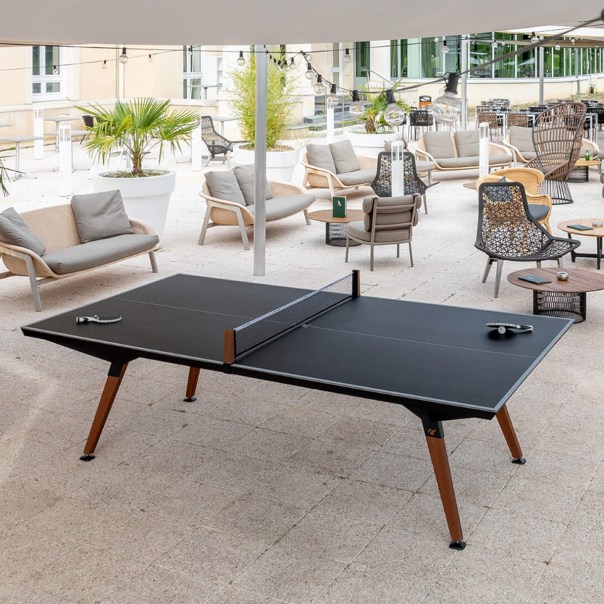 Cornilleau Play-Style Origin Outdoor Tennis Table Black