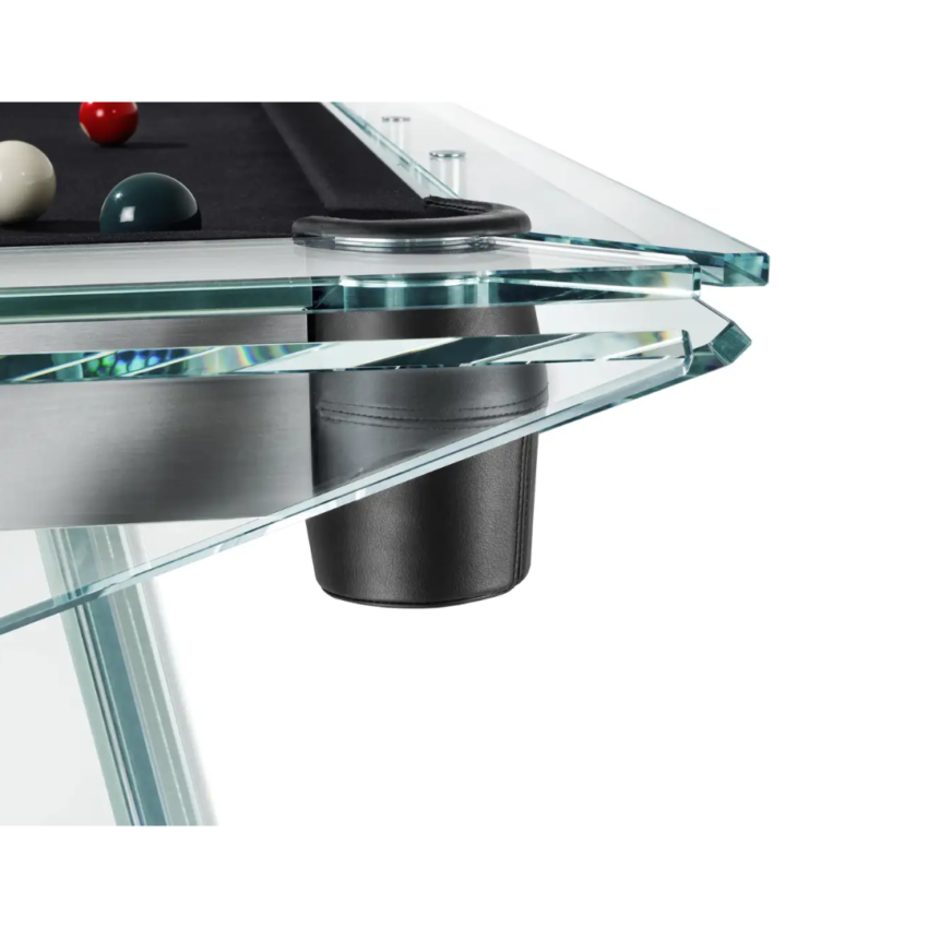 8ft Rais Contemporary Glass Pool Table