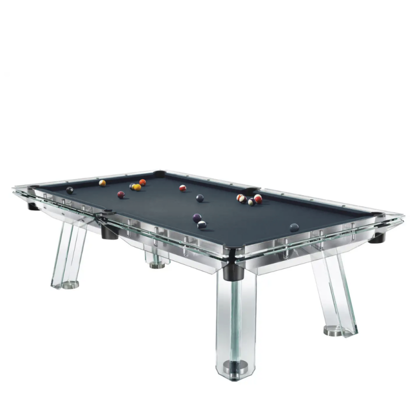 8ft Rais Contemporary Glass Pool Table