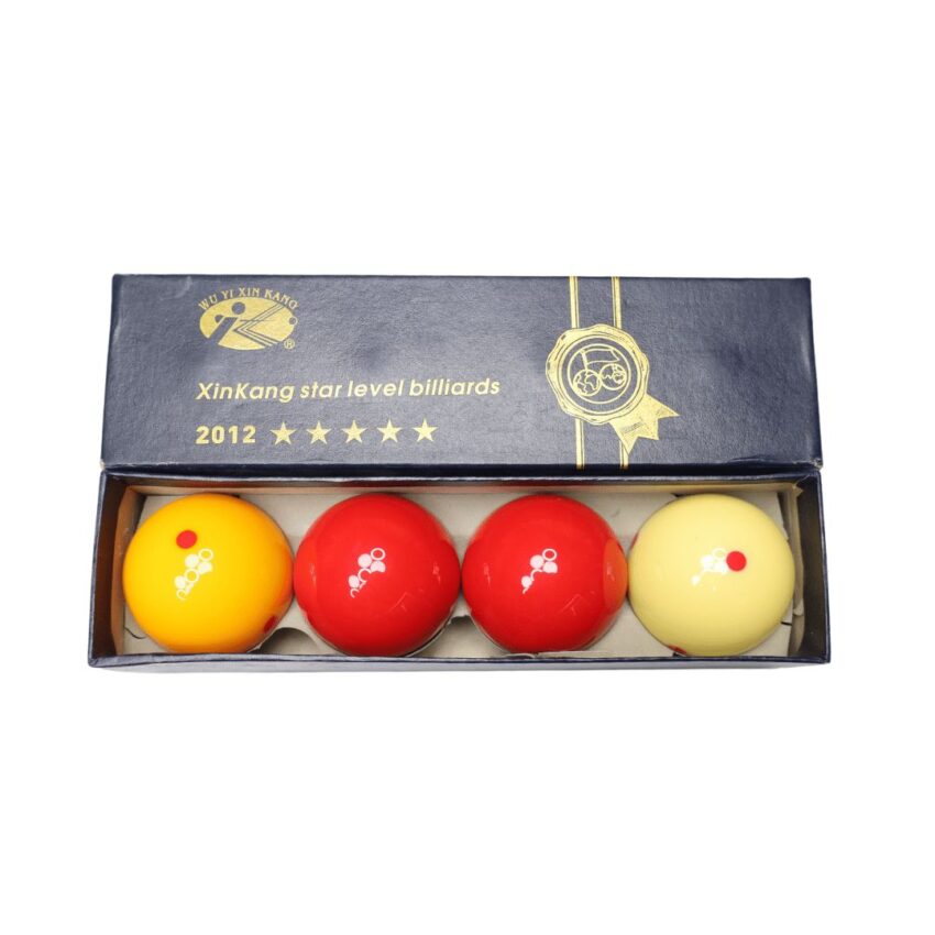 Carom 65mm (4 Balls | 2 Red, 1 White & 1 Yellow)