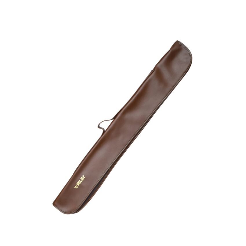 3/4 Riley Used Billiard Soft Cue Case/Brown