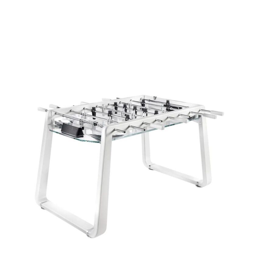 Rais Glass Foosball Table/White