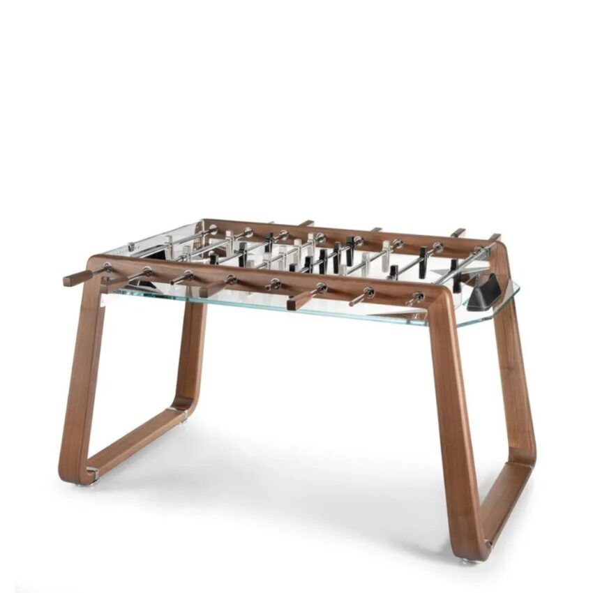 Rais Glass Foosball Table/Chestnut