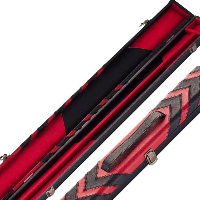 3/4 Peradon Clubman Red Snooker Cue Case