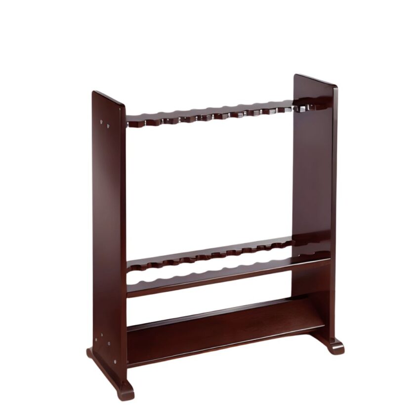 12 Hole Floor Standing Rectangular Cue Stand