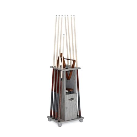 Brunswick Heritage Floor Cue Rack/Rustic Grey - Used