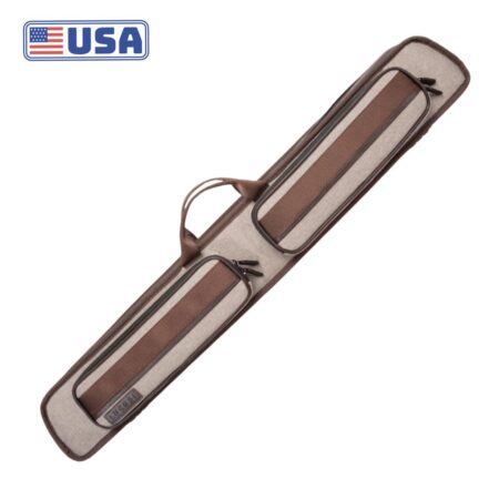 Lucasi Duo Nylon 3x3 Brown Pool Cue Case