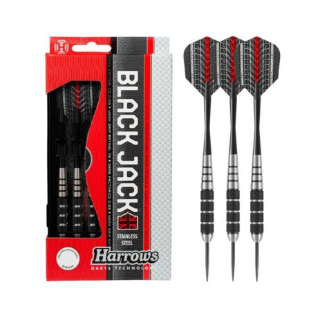 Harrows Black Jack Steel Tip Darts | Dart Pins