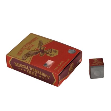 National Tournament Billiard Chalk/12pc Gray