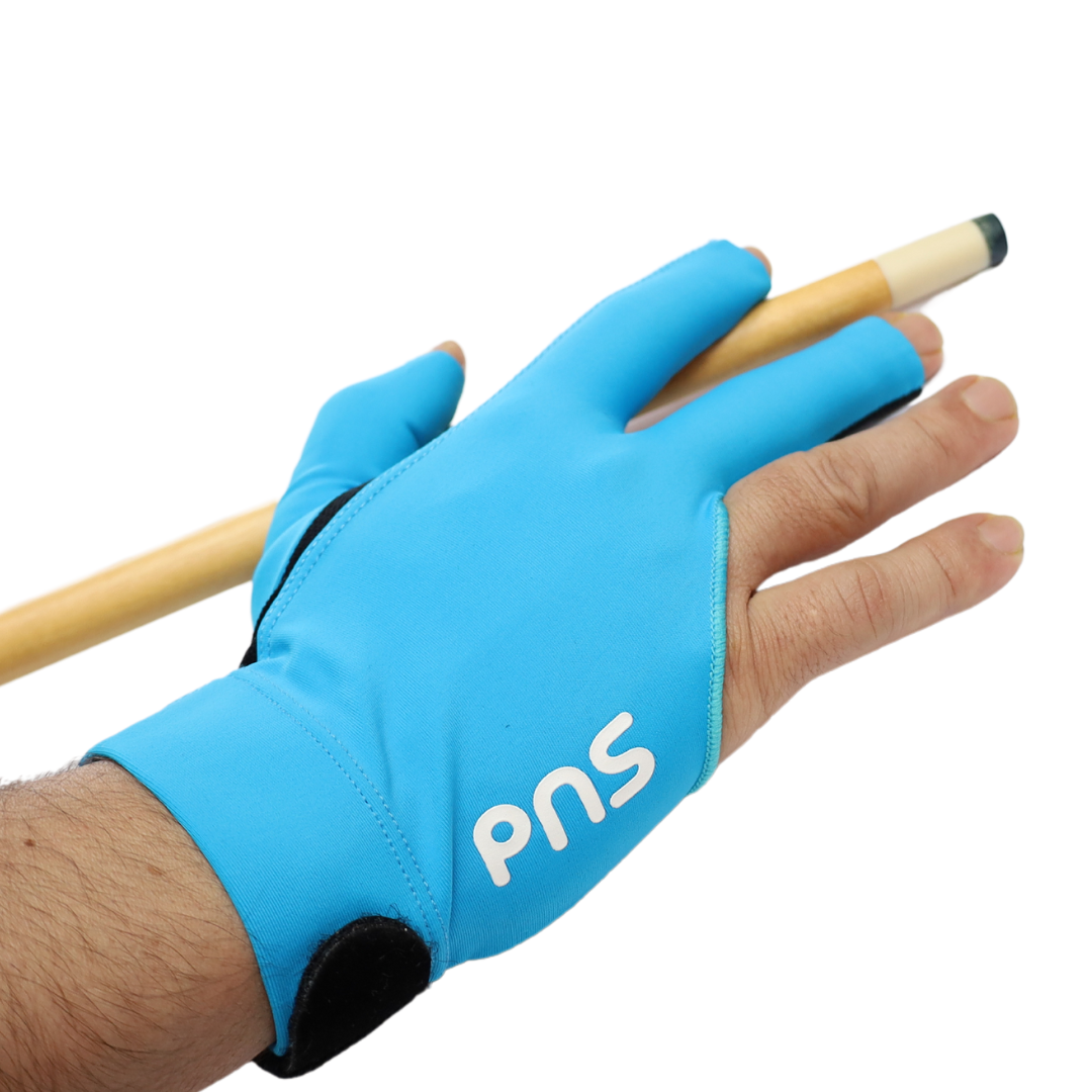 PNS Pool Billiard, Snooker Gloves/Blue Left Hand