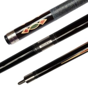 1/2pc Smart Titanium Pool Billiard Cue
