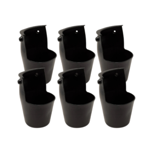 6pcs Luxury Table Billiard Rubber Pocket Set