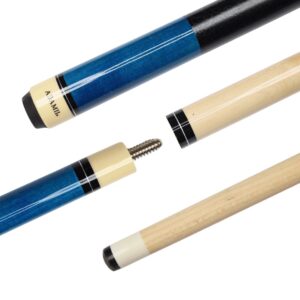 1/2pc Adamii Pool Cue/Blue