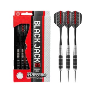Harrows Black Jack Steel Tip Darts | Dart Pins