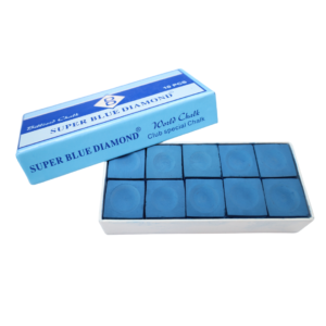 Blue Diamond Billiard Chalk/10pcs