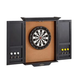 Brunswick Dart board Cabinet Black