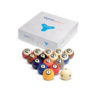 Dynaspheres Rhodium Billiard Ball Set – 57.2mm