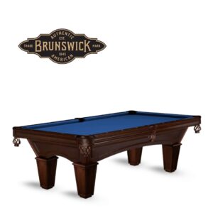 9ft Brunswick Glenwood With Tapered Leg Pool Table