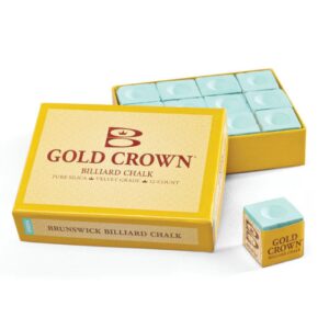 Brunswick Gold Crown Chalk/12 Pcs Green