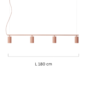 Interior Light 4 Linear Pendant for Luxury Billiard Table