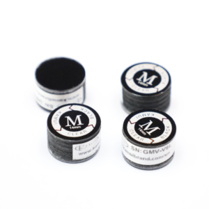 Kamui Clear Black Pool Cue Tip/14mm