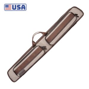 Lucasi Duo Nylon 3x5 Brown Pool Cue Case