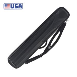 Lucasi LC748B4 Leatherette 4x8 Pool Cue Case