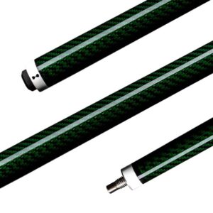 Becue Prestige Billiard Pool Carbon Cue | Green