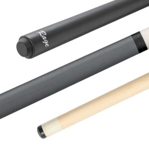 1/2pc Rage Black Youth Billiard Cue