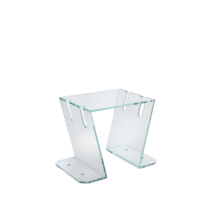 4 Hole Glass Billiard Cue Rack Stand