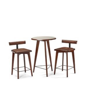 Brunswick Sao Bento Pub Table Set/Chestnut