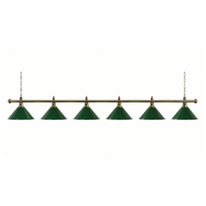 6 Globe Lamp Shade for Snooker Tables/Green