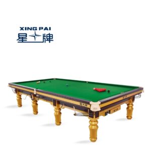 Star Golden Tournament Champion Snooker Table 12ft Steel Cushion