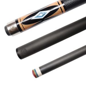 1/2pc Wiraka Carbon Billiard Pool Cue