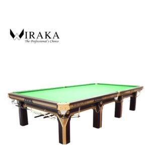 Wiraka Classic Tournament Snooker Table 12 Ft Steel Cushion