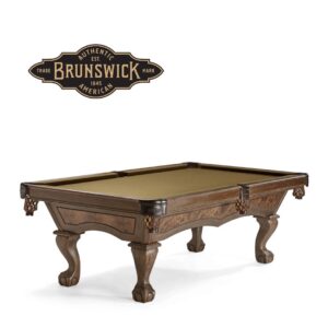 8ft Brunswick Brae Loch Pool Table | Billiard Table