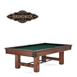 8ft Brunswick Canton Black Forest Pool Table | Billiard Table