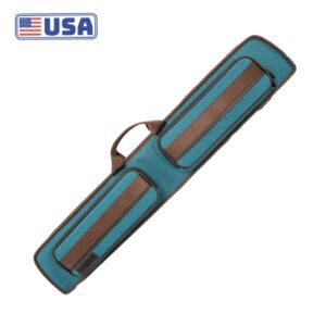 Lucasi Duo Nylon 3x3 Blue Pool Cue Case