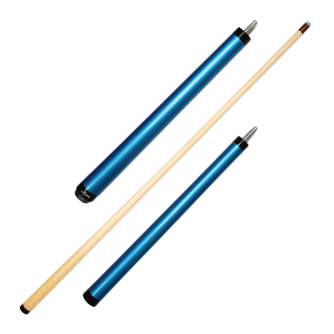 Meucci Pogo Metallic Jump Cue/Blue