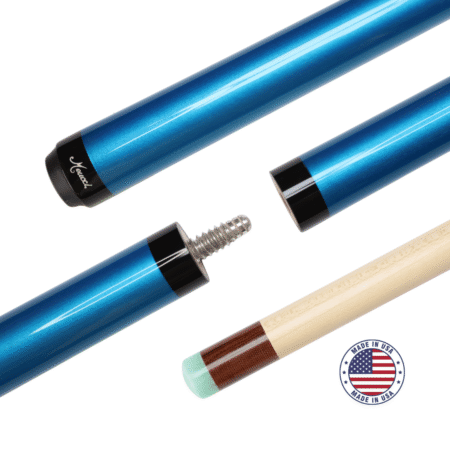 Meucci Pogo Metallic Jump Cue/Blue